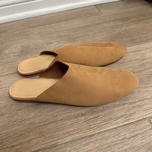 Nisolo Tan Slip-On Mules